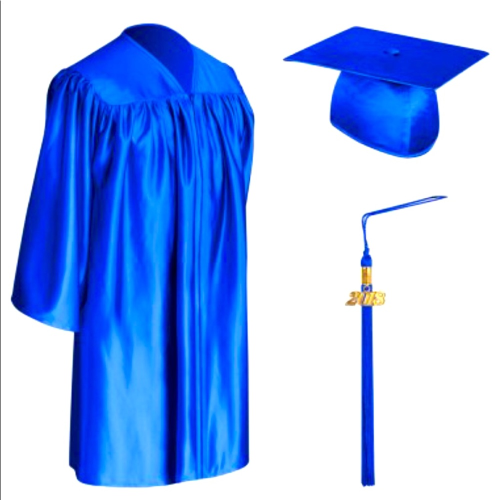 Graduation gown and cup